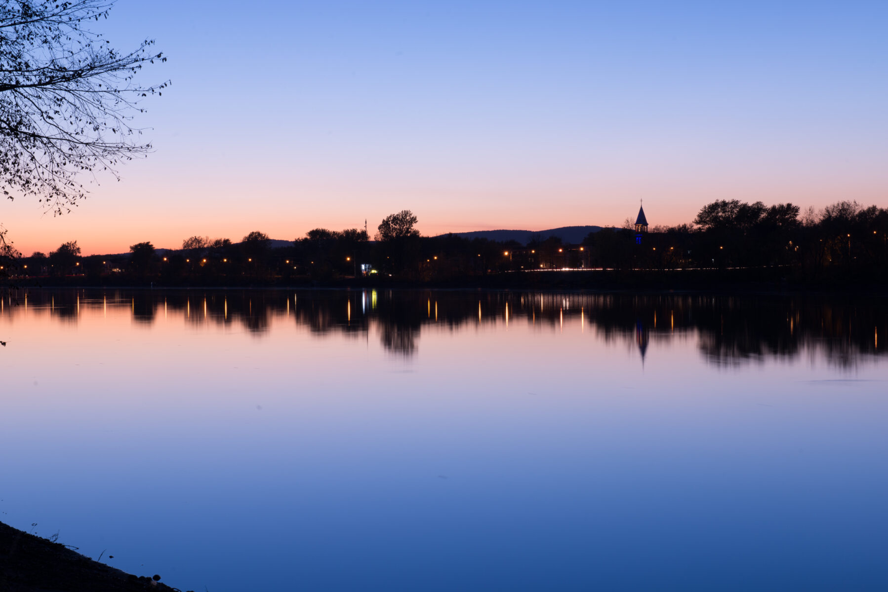 Coucher du soleil Rivière Richelieu